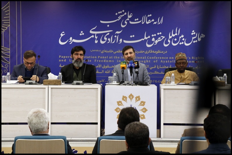 برگزاری جلسه ارائه مقالات علمی منتخب همایش بینالمللی حقوق ملت و آزادیهای مشروع در منظومه فکری حضرت آیتاللهالعظمی خامنهای/ دکتر طحاننظیف: اندیشههای رهبر معظم انقلاب در این حوزهها نیازمند واکاوی و ارائه دقیق در مجامع علمی است برگزاری جلسه ارائه مقالات علمی منتخب همایش بینالمللی حقوق ملت و آزادیهای مشروع در منظومه فکری حضرت آیتاللهالعظمی خامنهای/ دکتر طحاننظیف: اندیشههای رهبر معظم انقلاب در این حوزهها نیازمند واکاوی و ارائه دقیق در مجامع علمی است